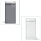 iBathUK Furniture > Vanity Units iBathUK Vanity Unit Basin Sink Floor Standing Cloakroom RH LH Storage Unit Grey White