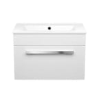 Avon 1 Drawer Wall Hung Vanity Unit With Basin - 615mm x 415mm - 1 Tap Hole