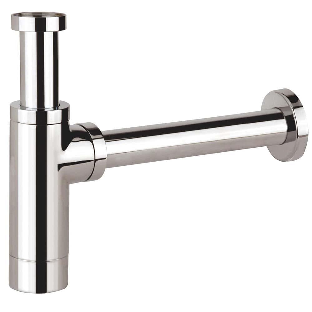 VeeBath Basins >Basins Accessories Pro Bottle Trap Chrome Finish 1 � Inch and Pipe
