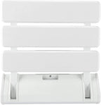 VeeBath Shower Folding Chair Disability Aid Bath Spa Bathing Wall Hung Mounted White