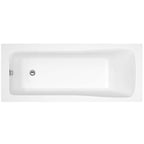 VeeBath Baths > Straight Baths 1700 x 750mm Single Ended Bath Acrylic Material Adjustable Feet