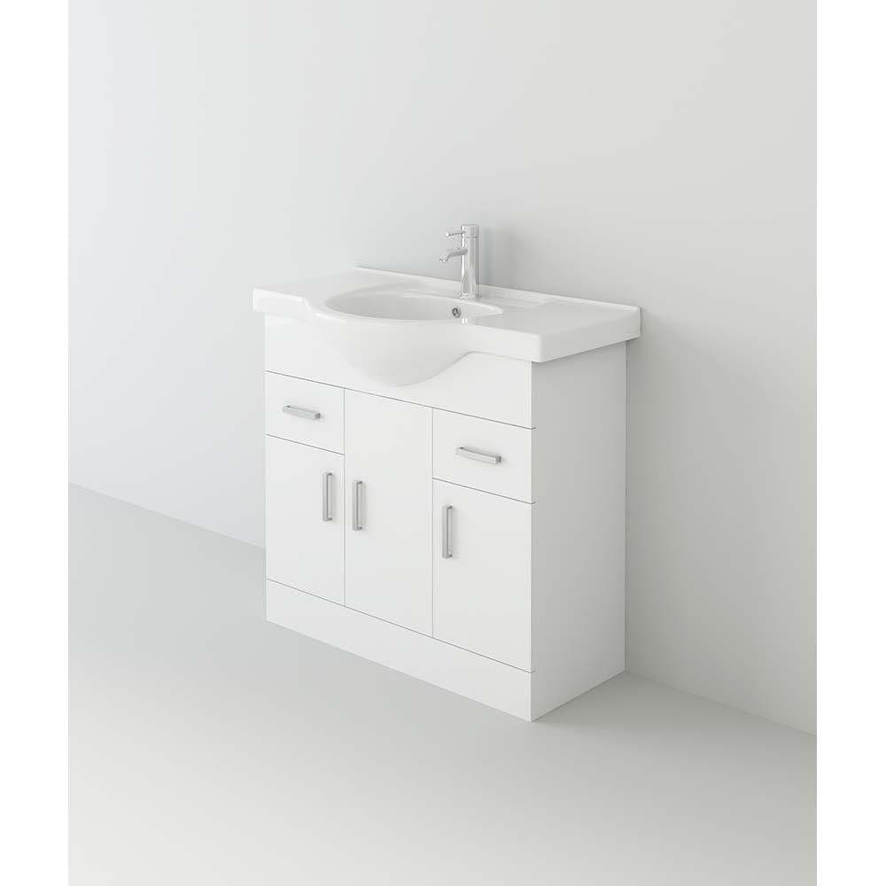 VeeBath Furniture > Combination Vanity Units Toilet Vanity Bathroom Furniture Set WC Toilet Unit Pan Cistern - 1450mm