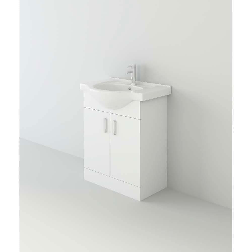 VeeBath Vanity Basin Unit Storage Drawer Unit Cabinet WC Toilet Furniture Set - 1450mm