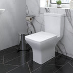 iBathUK Toilets > Close Coupled Toilets Venice Ceramic Close Coupled Toilet - White